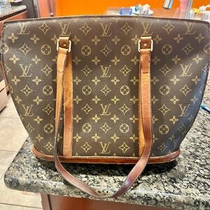 Louis Vuitton Classic Monogram Brown Tote